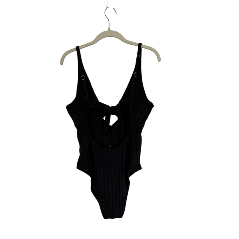 NEW Luxurious Vitamin A Rossi Underwire One Piece - Black SuperRib Size Large - Picture 7 of 11